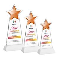 Starlite VividPrint™ Award on Hartford Base - White... from ASI 84592 St...
