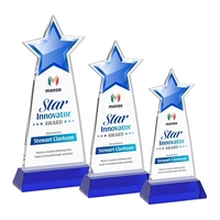 Starlite VividPrint™ Award on Hartford Base - Blue... from ASI 84592 St Regis...