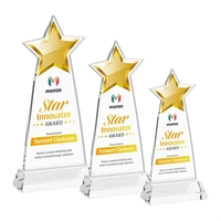 Starlite VividPrint™ Award on Hartford Base - Clear