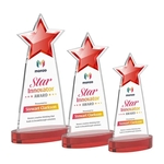 Starlite VividPrint™ Award on Alberton Base - Red