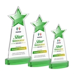 Starlite VividPrint™ Award on Alberton Base - Green