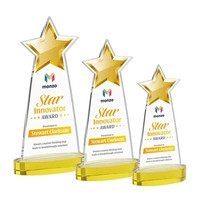 Starlite VividPrint™ Award on Alberton Base - Gold... from ASI 84592 St Regis...