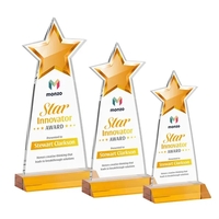 Starlite VividPrint™ Award - Amber... from ASI 84592 St Regis Group / St Regis