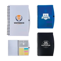 Bates Spiral FSC® Notebook With Sticky Notes and Flags... from ASI 67866...