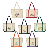 23" W x 14" H x 7" cotton canvas tote... from ASI 63549 Jornik Manufacturing...