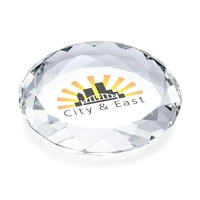 Amherst VividPrint™ Paperweight - Round