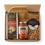 Pizza Night Gift Box with Bamboo Serving Board