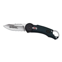 This knife has a blade flipper for quick, easy one-hand opening... from ASI...
