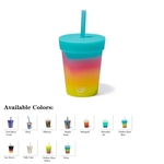 Silipint Silicone 8 oz Kids Straw Tumbler