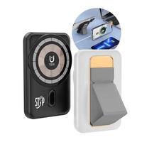 5000mAh Power Bank Wireless charge w/built-in Holder Stand... from ASI 41511...