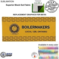 48Hr Quick Ship - Replacement Graphics Double Sided 20'W x 8'H... from ASI...