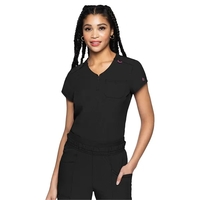 Med Couture - AMP - Women's 1-Pocket V-Neck Scrub Top... from ASI 86018 Scrub...