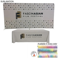 Tradeshow Booth Package Supreme, 15' EuroFit Tension Fabric Wall Display...