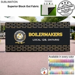 20'W x 8'H EuroFit Tension Fabric Straight Wall Kit
