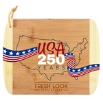 Limited Edition USA 250 Years 11" Two-Tone Cutting Board UV