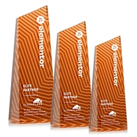 Hallandale VividPrint™ Award - Orange
