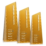 Hallandale VividPrint™ Award - Yellow