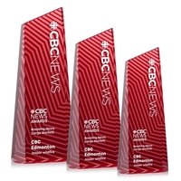 Hallandale VividPrint™ Award - Red... from ASI 84592 St Regis Group / St Regis