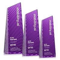 Hallandale VividPrint™ Award - Purple... from ASI 84592 St Regis Group / St...
