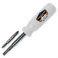 1.25"H x 7.25"W x 1.25"D screwdriver multi-tool with flat blades, Phillips......