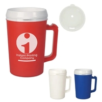 34 oz. insulated mug with sip through lid.... from ASI 61125 Hit Promotional...