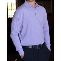 Donald Ross Bandon- Long Sleeve Melange Jersey