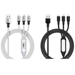 3-in-1 LED Charging Cable