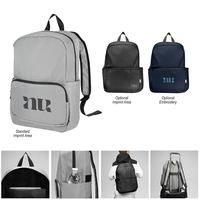 Recycled polyester backpack with padded laptop pocket.... from ASI 61125 Hit...
