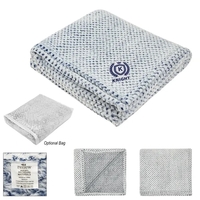 Dream Weaver rPET Plush Blanket... from ASI 61125 Hit Promotional Products /...