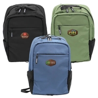 Otaria™ Computer Laptop Backpack, Leather Patch - Full Col... from ASI 30270...