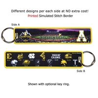 USA Made 2 Sided 4CP Dye Sub Team Tag/Key Ring with... from ASI 90160 Suntex...