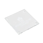 Glass Coaster with Rubber Feet