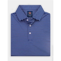 Short sleeve jersey features a two color feeder stripe, three-button...