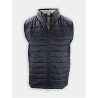 Full zip lightweight nylon vest with two-way center front zipper, lower......