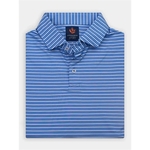 Donald Ross Dean- Jersey Multi Stripe-2 button Placket