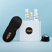 Includes natural beeswax lip moisturizer, moisturizing sanitizer, fabric...