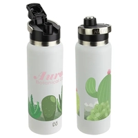 Stainless Bottle w/ Twist-Top Spout... from ASI 36730 Ariel Premium Supply Inc