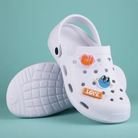 Lightweight PVC shoe charms snap into clogs, sandals, or bags. Customize......