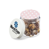 This 4 oz jar showcases a full-color digital imprint directly on... from ASI...