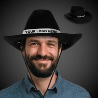 Foam Black Cowboy Hat... from ASI 42016 Brighter Promotions Inc