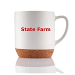 14 oz. Mug with Cork Base