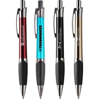 Imprezza click action ballpoint pen is available in metallic colors,...