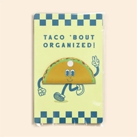 This clever little wrap keeps cords, earbuds, and tech neatly bundled... from...