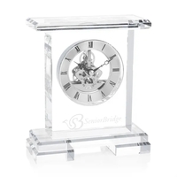 The Todmorden Crystal Clock is a stunning optical crystal timepiece...