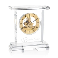 The Todmorden Crystal Clock is a stunning optical crystal timepiece...