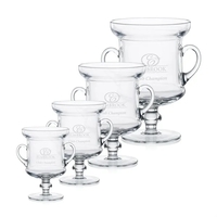 This marvelous crystalline trophy features a classic, handled design that...