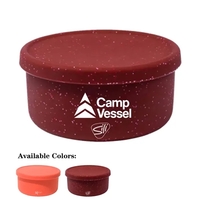 30 oz silicone lidded bowl, durable and eco-friendly, ideal for custom......