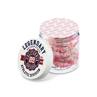 This 4 oz jar showcases a full-color digital imprint directly on... from ASI...