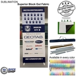 48Hr Quick Ship - Frontlit SEG Fabric Banner Stand and bag
