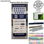 Frontlit SEG Fabric Banner Stand and Bag, 40" x 96"